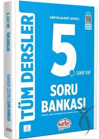 5. Sınıf VIP Tüm Dersler Soru Bankası