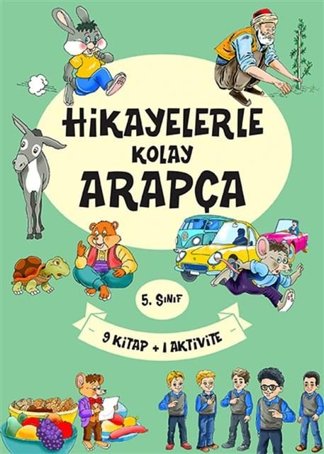 5. Sınıf Hikayelerle Kolay Arapça (9 Kitap + 2 Aktivite)