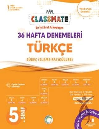 5. Sınıf Türkçe Classmate 36 Hafta Denemeleri