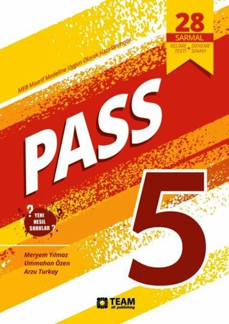 5.Sınıf PASS İngilizce 28 Adet Deneme Sınavı