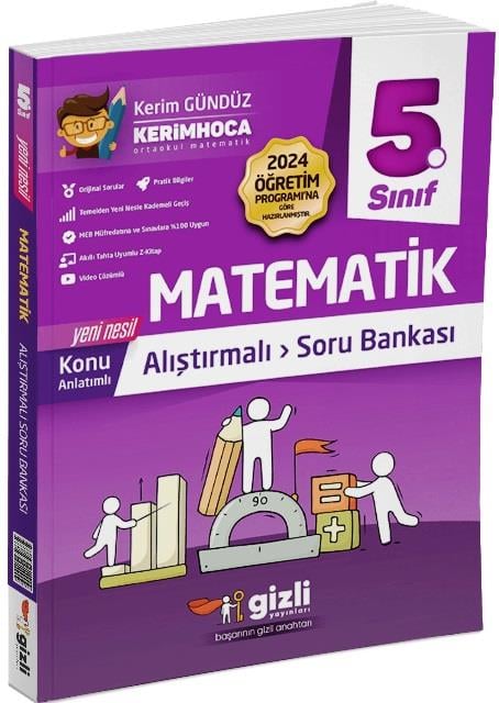 5. Sınıf Matematik Alıştırmalı Soru Bankası