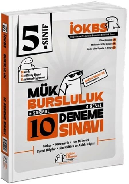 5. Sınıf Mük Bursluluk 10 Deneme Sınavı