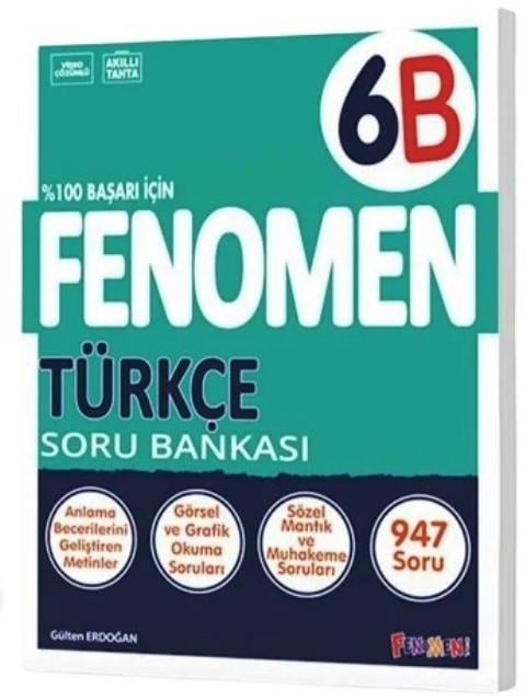 6. Sınıf Türkçe B Fenomen Soru Bankası