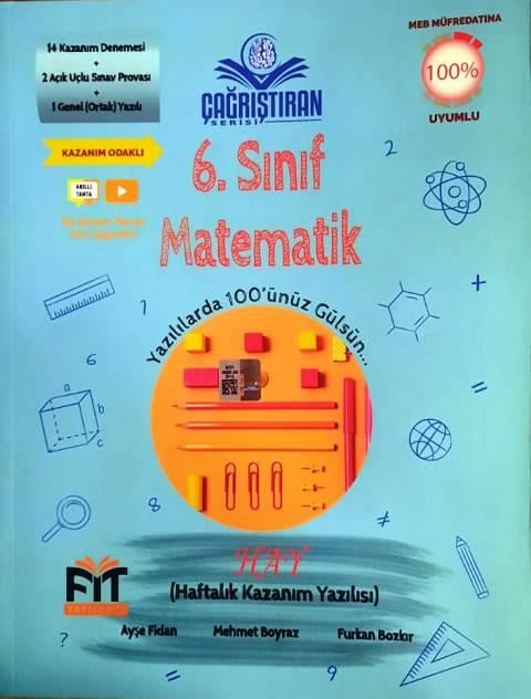 6. Sınıf Matematik Yazılıya Hazırlık (Haftalık Kazanım Yazılısı)