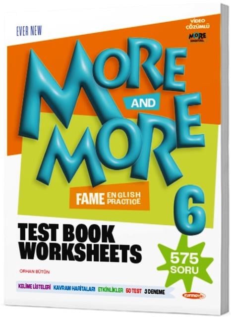 6. Sınıf More More Fenomen Test Book Worksheets