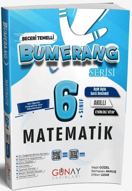 6. Sınıf Matematik Bumerang Akıllı Etkinlikli Defter 2026
