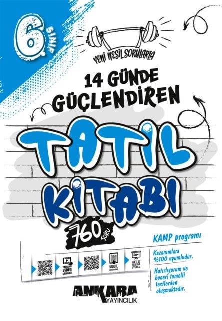 6. Sınıf 14 Günde Güçlendiren Tatil Kitabı