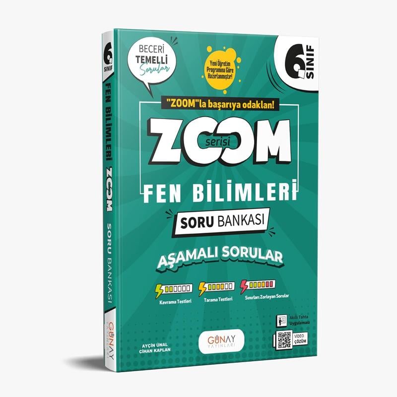 6. Sınıf Fen Bilimleri Zoom Soru Bankası 2026