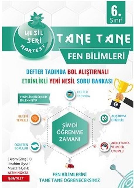 6. Sınıf Fen Bilimleri Yeşil Defter Tadında Tane Tane