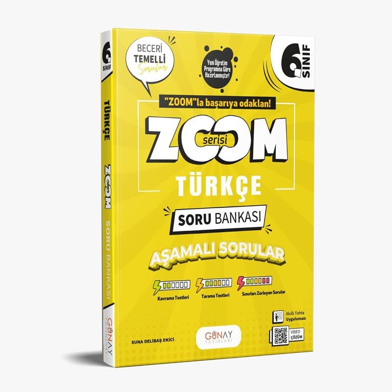 6. Sınıf Türkçe Zoom Soru Bankası 2026