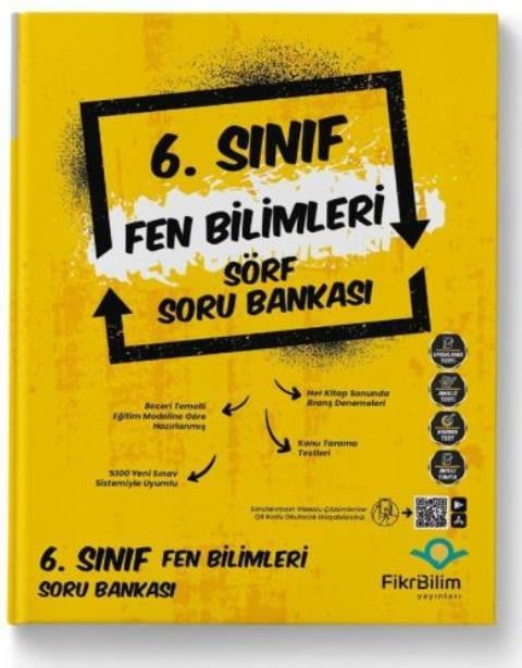 6. Sınıf Fen Bilimleri Soru Bankası
