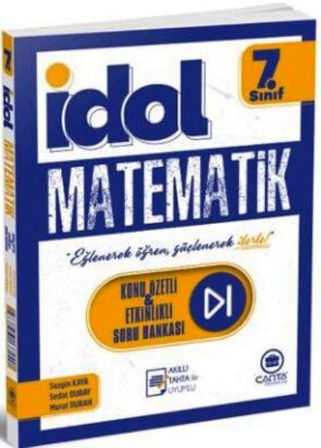 7. Sınıf Matematik Konu Özetli Etkinlikli Soru Bankası İdol Serisi