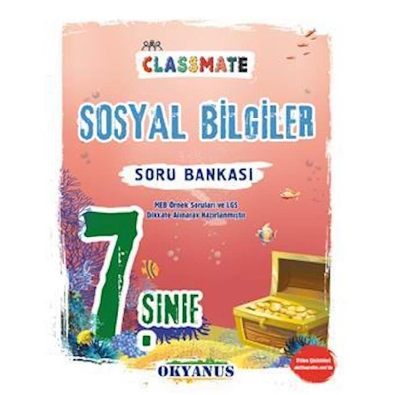 7.Sınıf Classmate Sosyal Bilgiler Soru Bankası