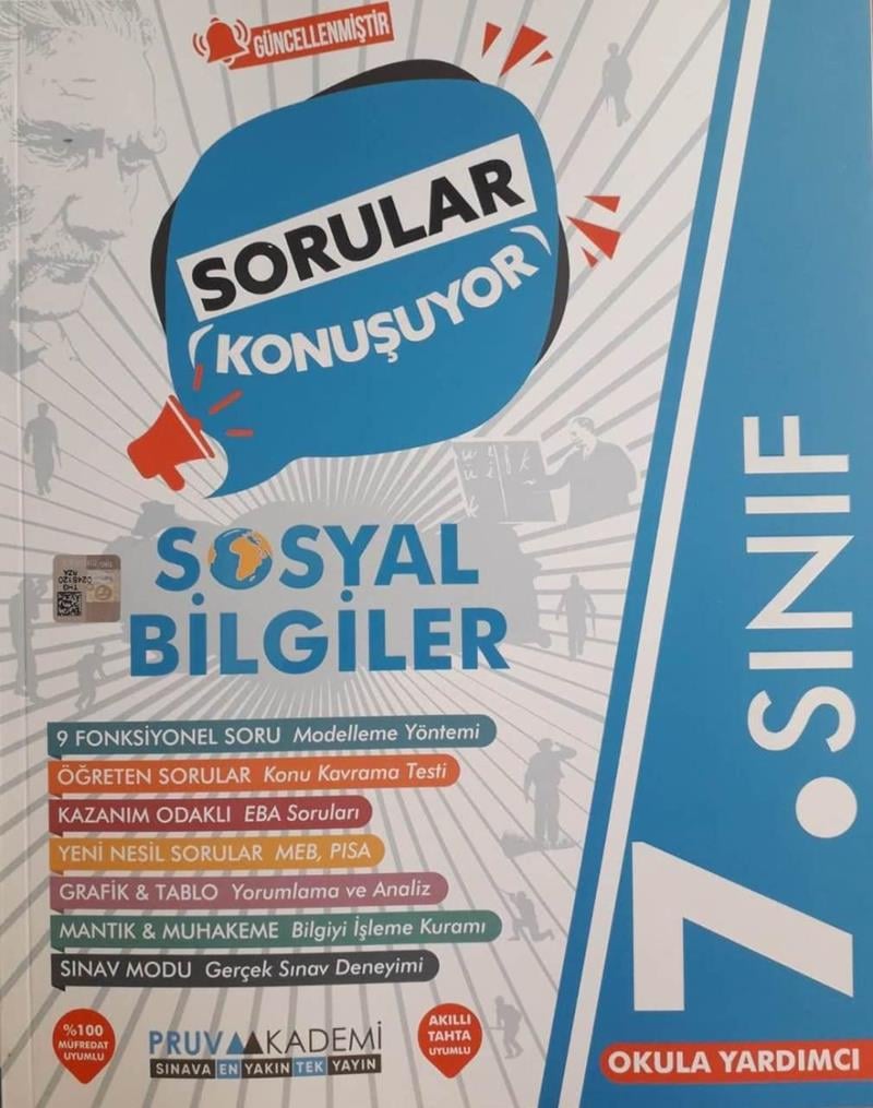 7. Sınıf GÜNCEL Sosyal Bilgiler Sorular Konuşuyor Soru Bankası