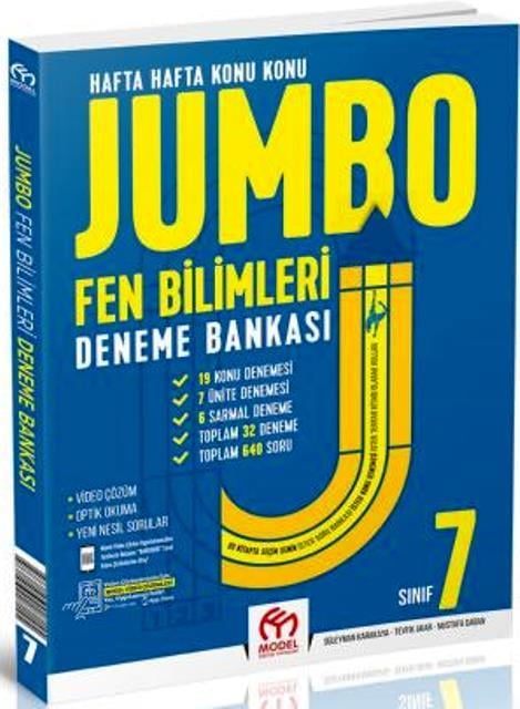 7. Sınıf Jumbo Fen Bilimleri Deneme Bankası