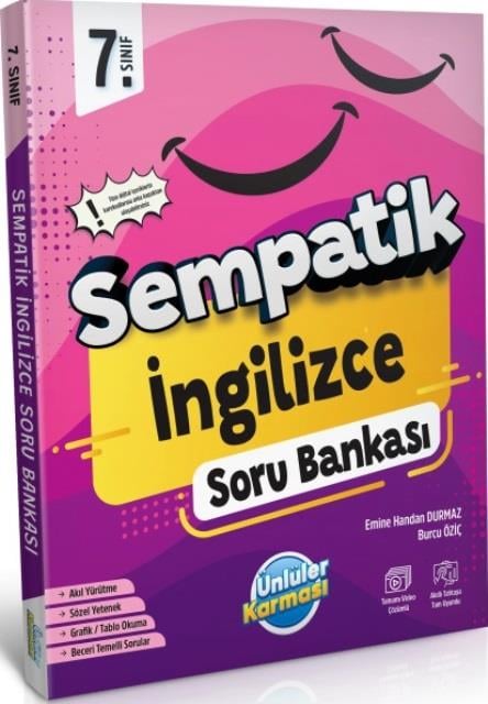 7. Sınıf İngilizce Sempatik Soru Bankası