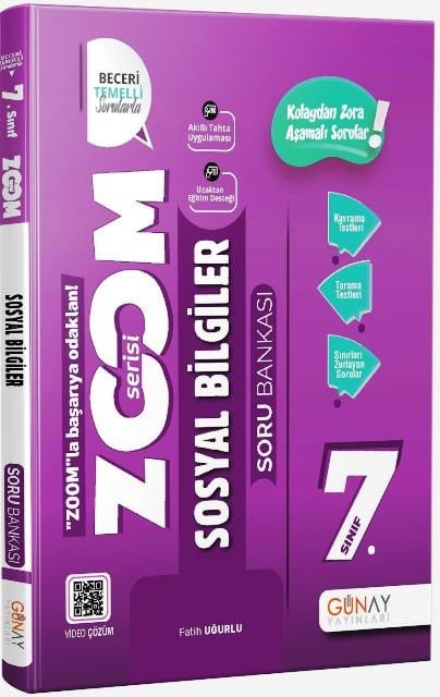 7. Sınıf Sosyal Bilgiler Zoom Soru Bankası