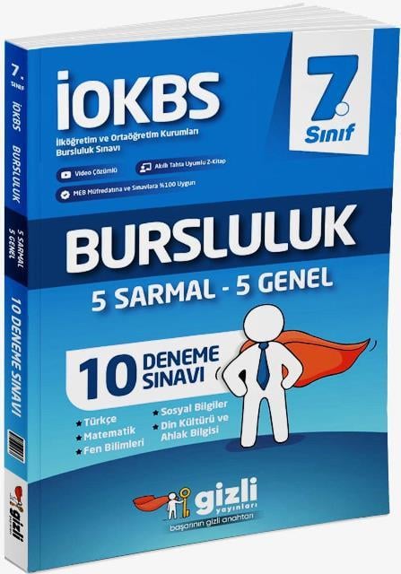 7. Sınıf İOKBS Bursluluk 10 Deneme Sınavı