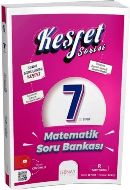 7. Sınıf Matematik Soru Bankası Keşfet Serisi 