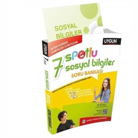 7. Sınıf Sosyal Bilgiler Spotlu Soru Bankası (Kavram Haritası Hediyeli)