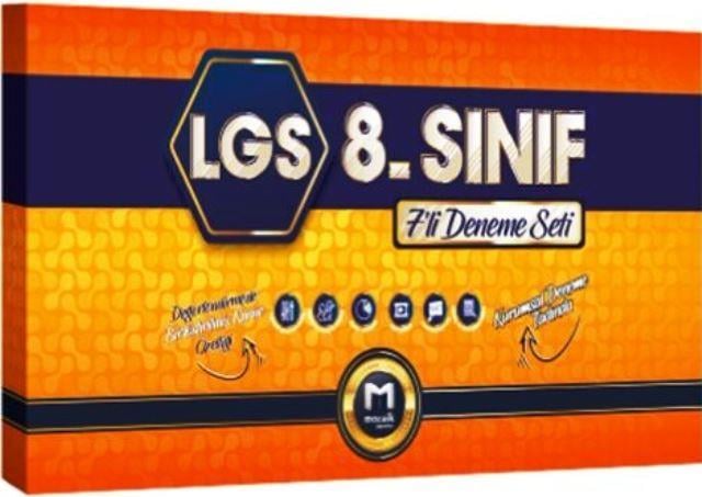 8. Sınıf Mozaik İntro Deneme 7 Li Deneme Seti
