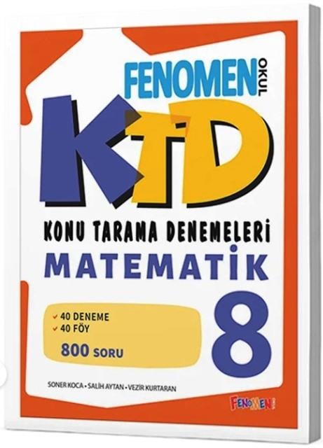 8. Sınıf LGS Matematik Konu Tarama Denemeleri