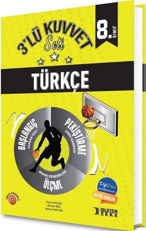 8. Sınıf Türkçe 3 lü Kuvvet Yörünge Serisi Seti