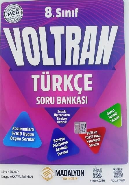 8.Sınıf Voltran Türkçe Soru Bankası