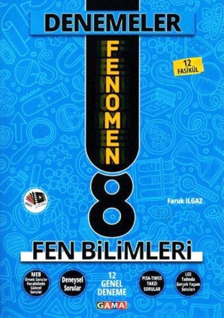 8. Sınıf LGS Fen Bilimleri Fenomen 12 Deneme