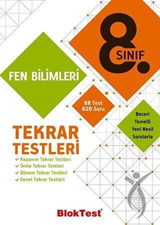 8. Sınıf Fen Bilimleri Tekrar Testleri 