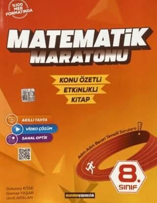 8. Sınıf LGS Matematik Maratonu Konu Özetli - Etkinlikli Kitap