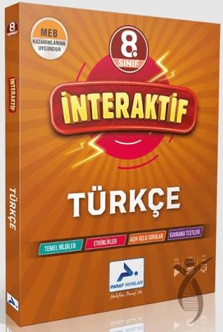 8. Sınıf İnteraktif Türkçe Soru Kütüphanesi