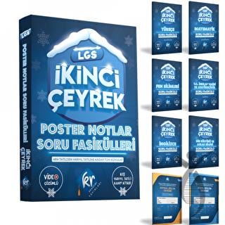 8. Sınıf LGS İkinci Çeyrek Poster Notlar Soru Fasikülleri 