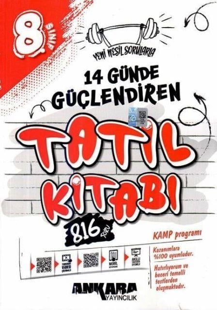 8. Sınıf LGS Güçlendiren 14 Günde Tatil Kitabı