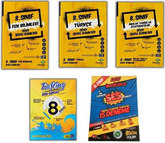 8. Sınıf Soru Bankası Seti (Fikribilim Yayınları)