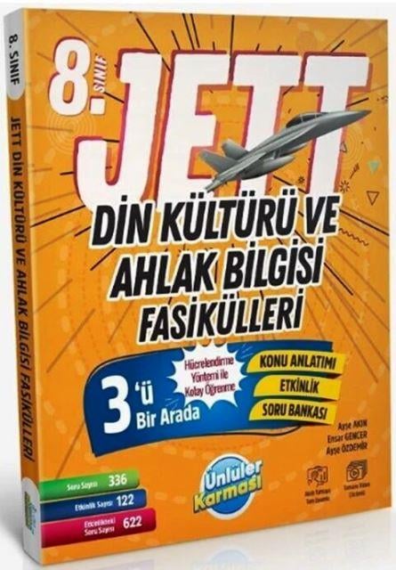 8. Sınıf LGS Din Kültürü ve Ahlak Bilgisi JETT Soru Fasikülleri