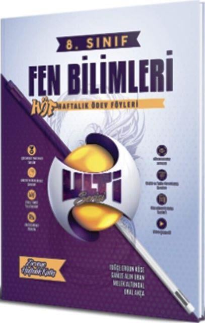 8. Sınıf LGS Fen Bilimleri Ulti Serisi Haftalık Ödev Föyleri