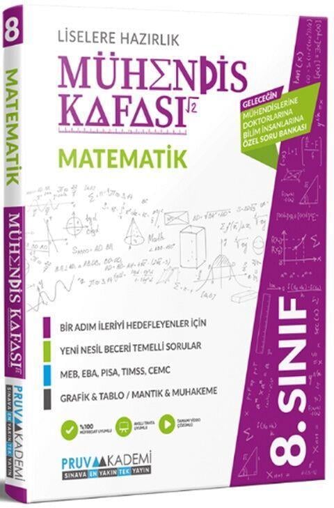 8. Sınıf LGS Matematik Mühendis Kafası Soru Bankası