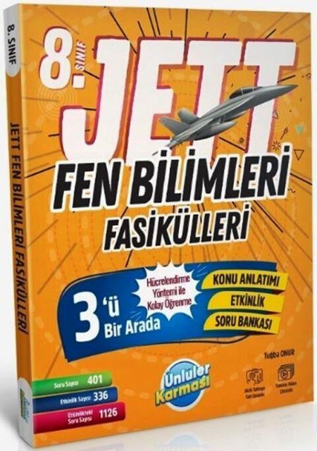 8. Sınıf LGS Fen Bilimleri JETT Soru Fasikülleri