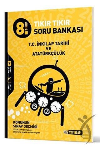 8. Sınıf LGS İnkılap Tarihi Tıkır Tıkır Soru Bankası Hız Yayınları