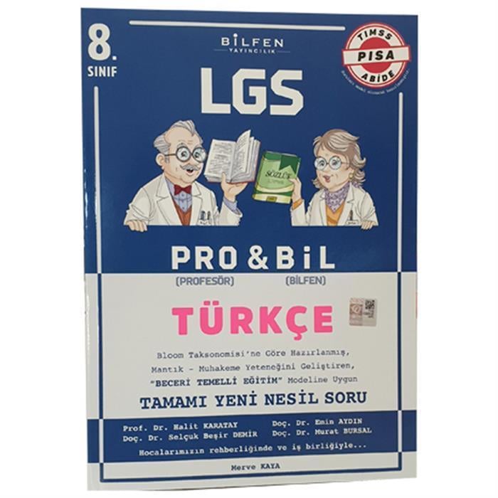 8. Sınıf LGS Türkçe PROBİL Soru Bankası 