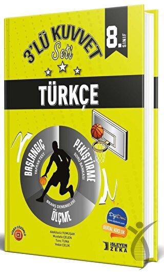 8. Sınıf Türkçe Kuvvet Serisi Branş Denemeleri İşleyen Zeka Yayınları