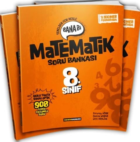 8. Sınıf LGS Bana Bi Matematik Soru Bankası