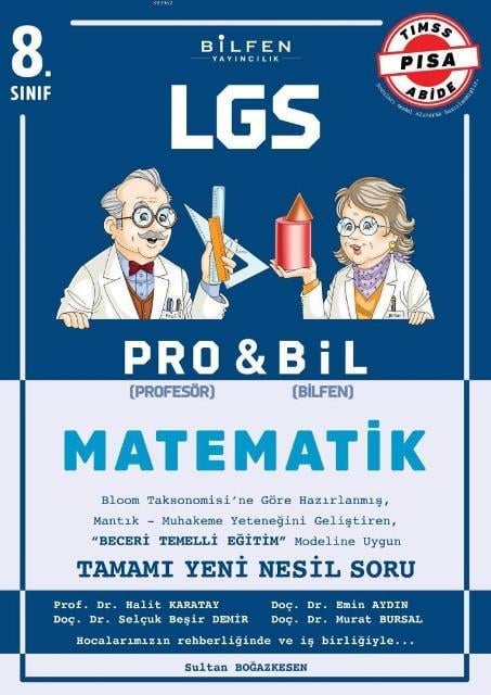 8. Sınıf LGS Matematik Probil Soru Bankası