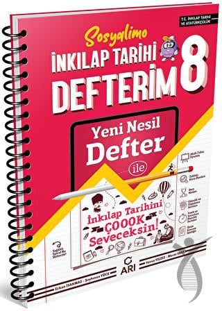 8. Sınıf Sosyalimo İnkılap Tarihi Defterim