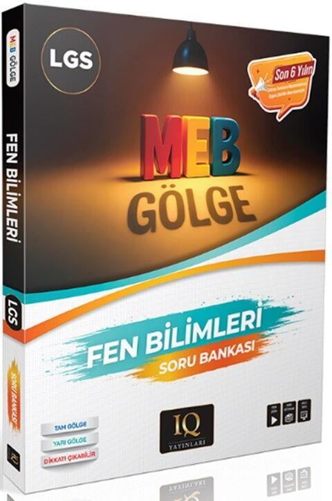 8. Sınıf LGS  Gölge Fen Bilimleri Soru Bankası