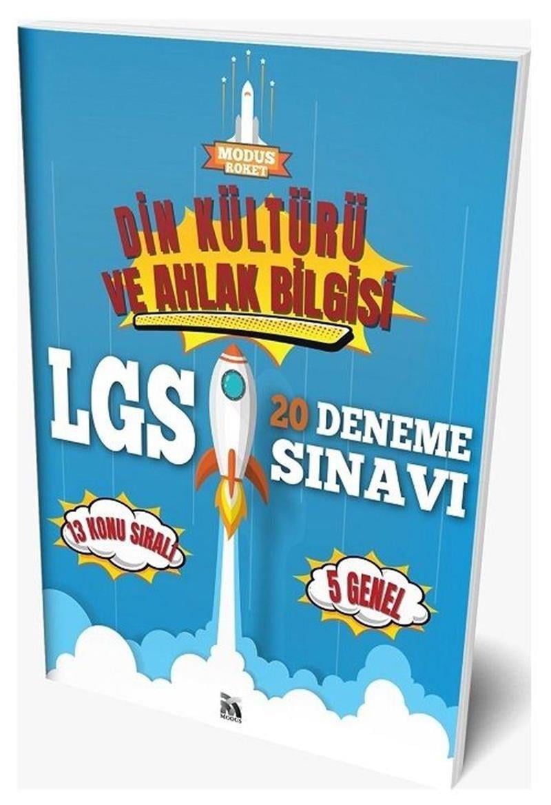 8. Sınıf LGS Din Kültürü ve Ahlak Bilgisi Roket 20 Deneme