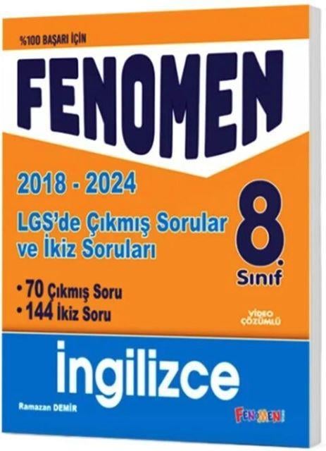 8. Sınıf LGS İngilizce Çıkmış ve İkiz Sorular (2018-2024)