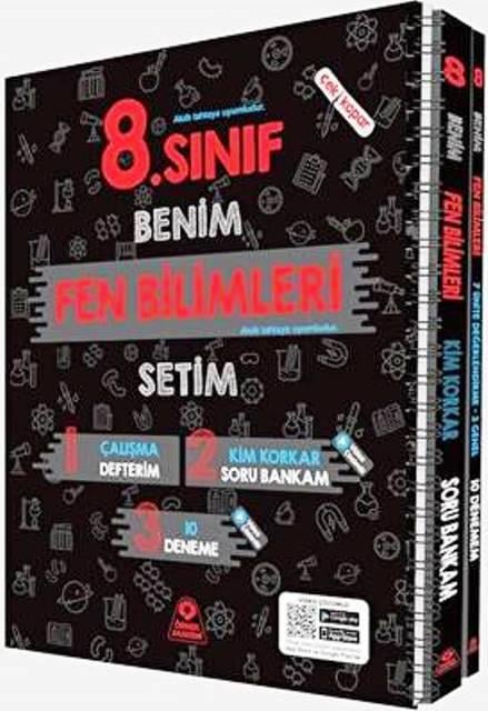 8. Sınıf LGS Fen Bilimleri Çek Kopar Soru Bankası Seti