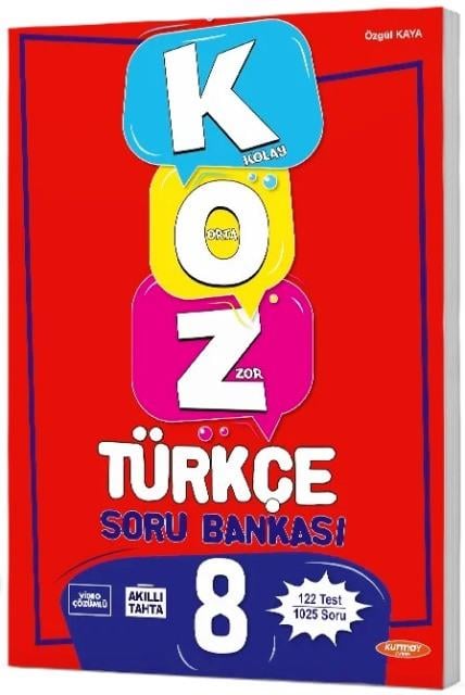 8.Sınıf LGS Koz Türkçe Soru Bankası